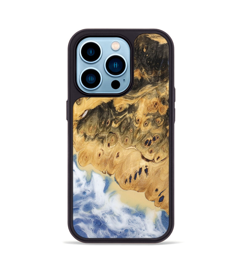 iPhone 14 Pro Wood Phone Case - Kelli (Coastal, 733533)