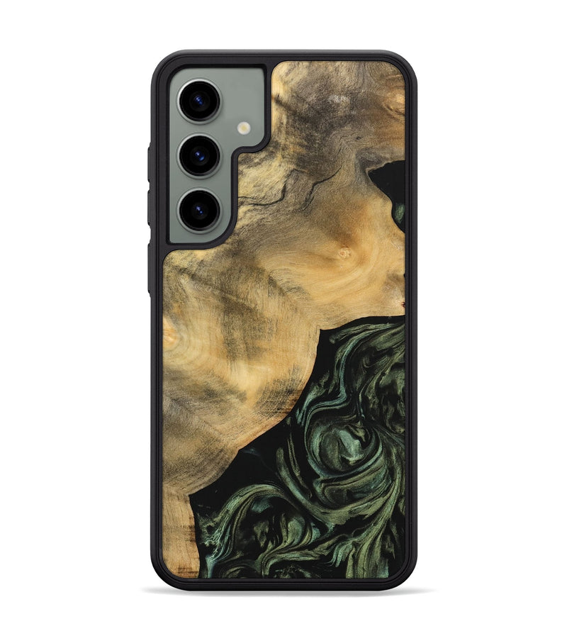 Galaxy S24 Plus Wood Phone Case - Omar (Green, 733545)