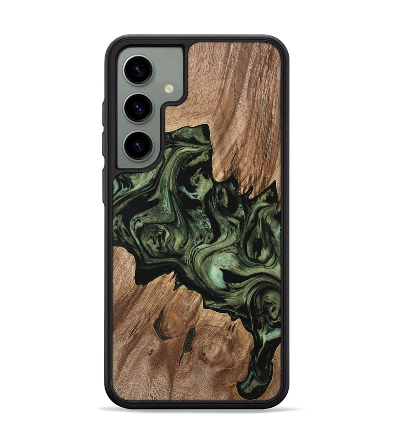 Galaxy S24 Plus Wood Phone Case - Basil (Green, 733552)