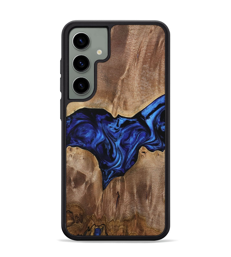 Galaxy S24 Plus Wood Phone Case - Mentor (Blue, 733565)