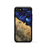 iPhone SE Wood Phone Case - Melvin (Blue, 733566)