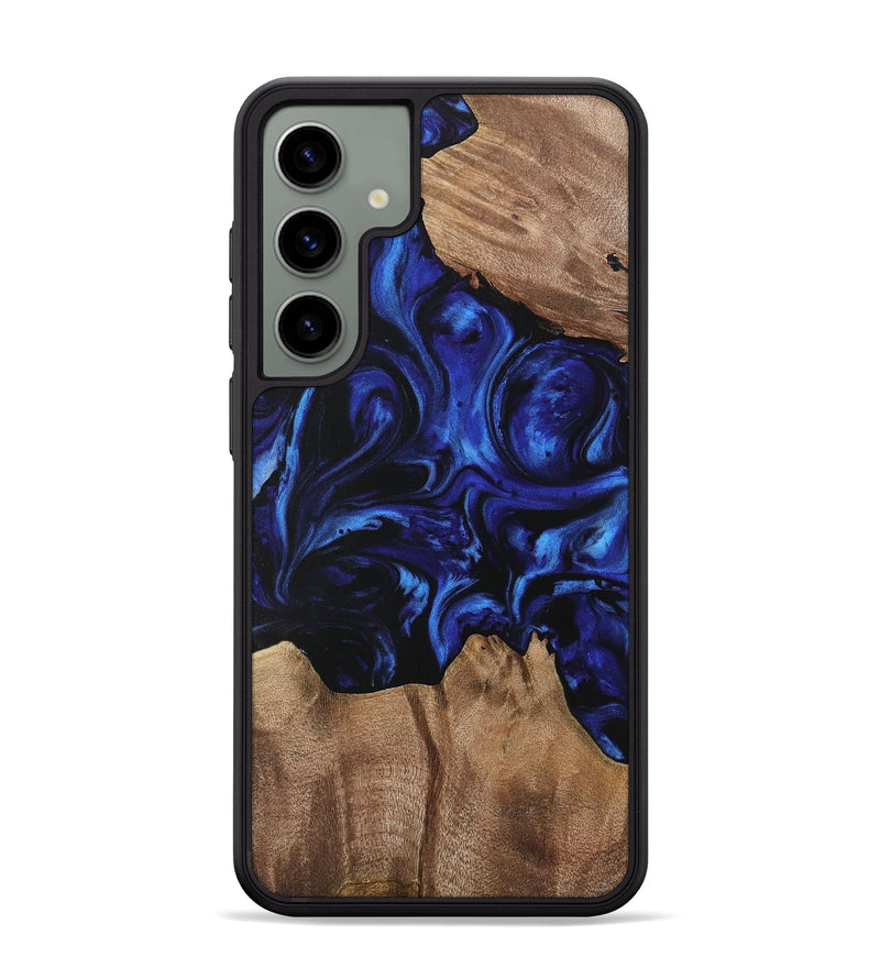 Galaxy S24 Plus Wood Phone Case - Hurbert (Blue, 733569)