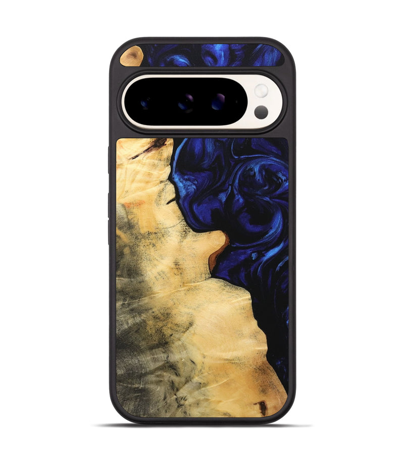 Pixel 9 Pro Wood Phone Case - Hadley (Blue, 733570)