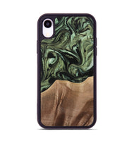 iPhone Xr Wood Phone Case - Reeti (Green, 733571)