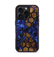 iPhone 16 Pro Wood Phone Case - Louise (Pattern, 733580)