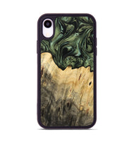 iPhone Xr Wood Phone Case - Levina (Green, 733581)