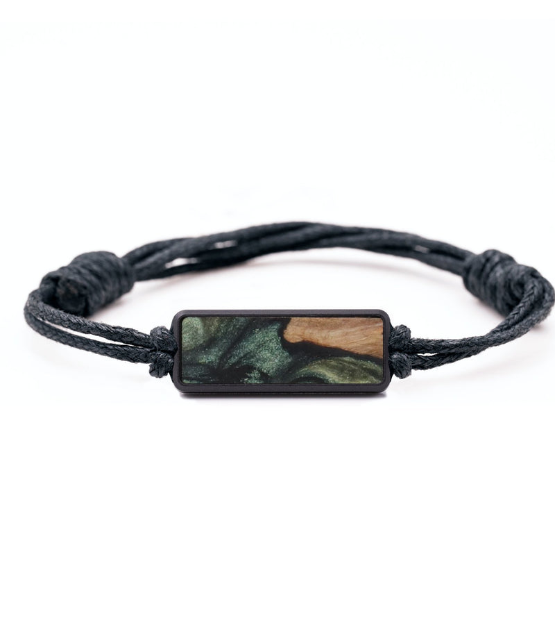 Classic Wood Bracelet - Nicolas (Green, 733599)