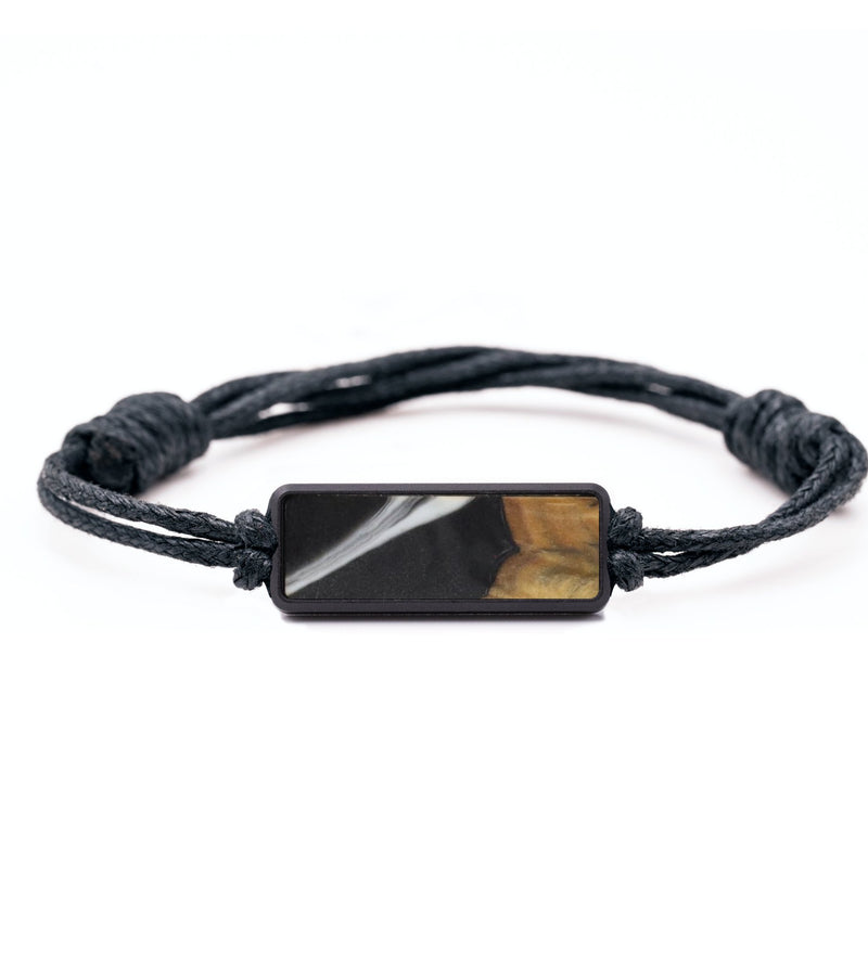 Classic Wood Bracelet - Bruce (Black & White, 733606)