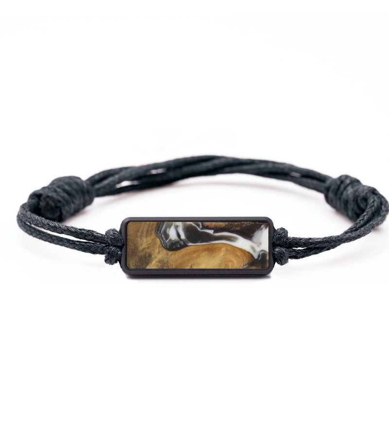 Classic Wood Bracelet - Maureen (Black & White, 733608)