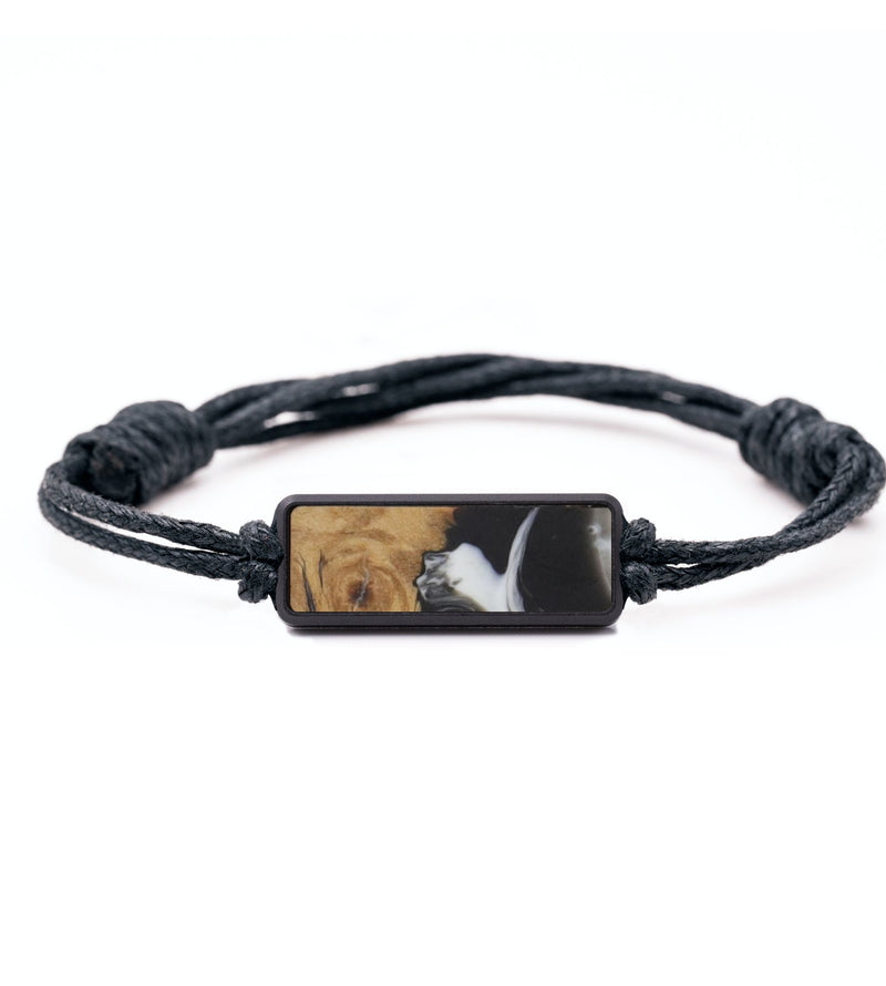 Classic Wood Bracelet - Cynthia (Black & White, 733610)