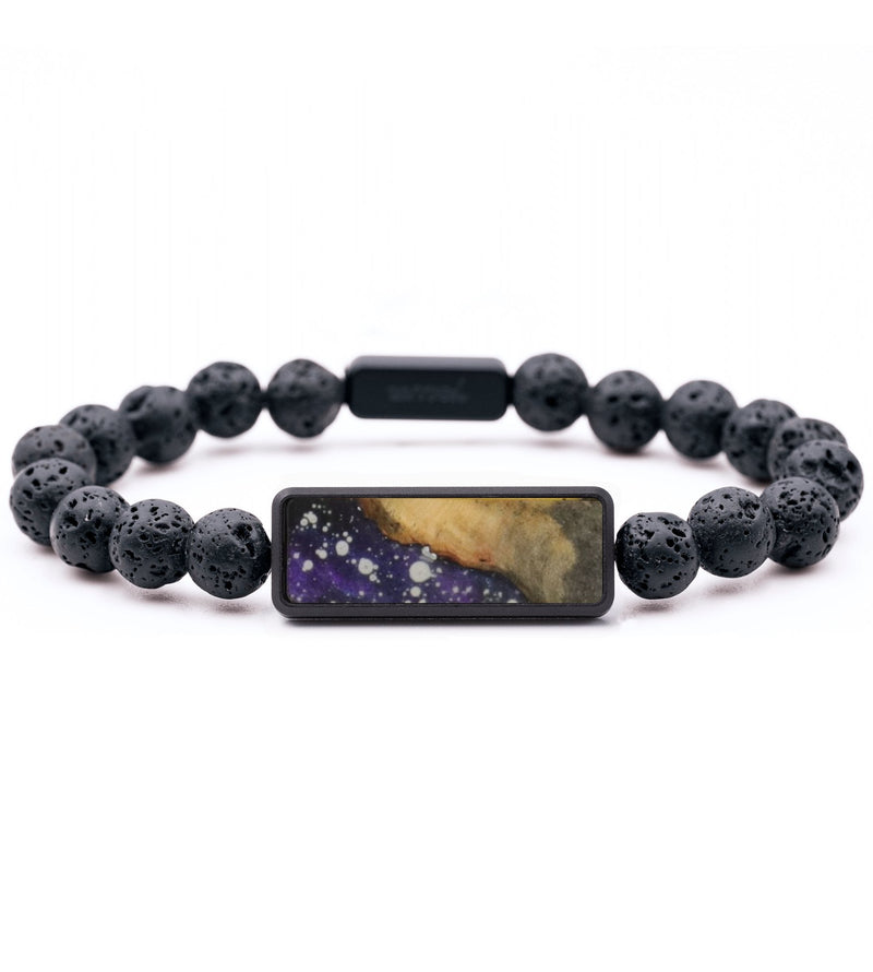 Lava Bead Wood Bracelet - Dexter (Cosmos, 733619)