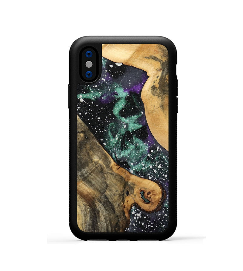 iPhone Xs Wood Phone Case - Luping (Cosmos, 733638)