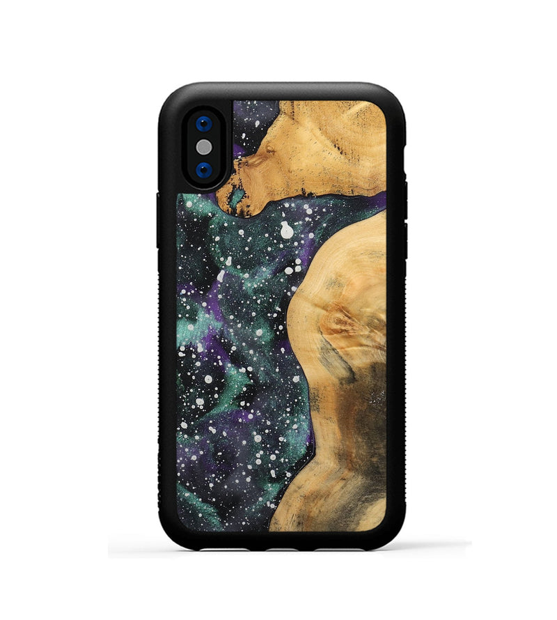 iPhone Xs Wood Phone Case - Ramm (Cosmos, 733640)