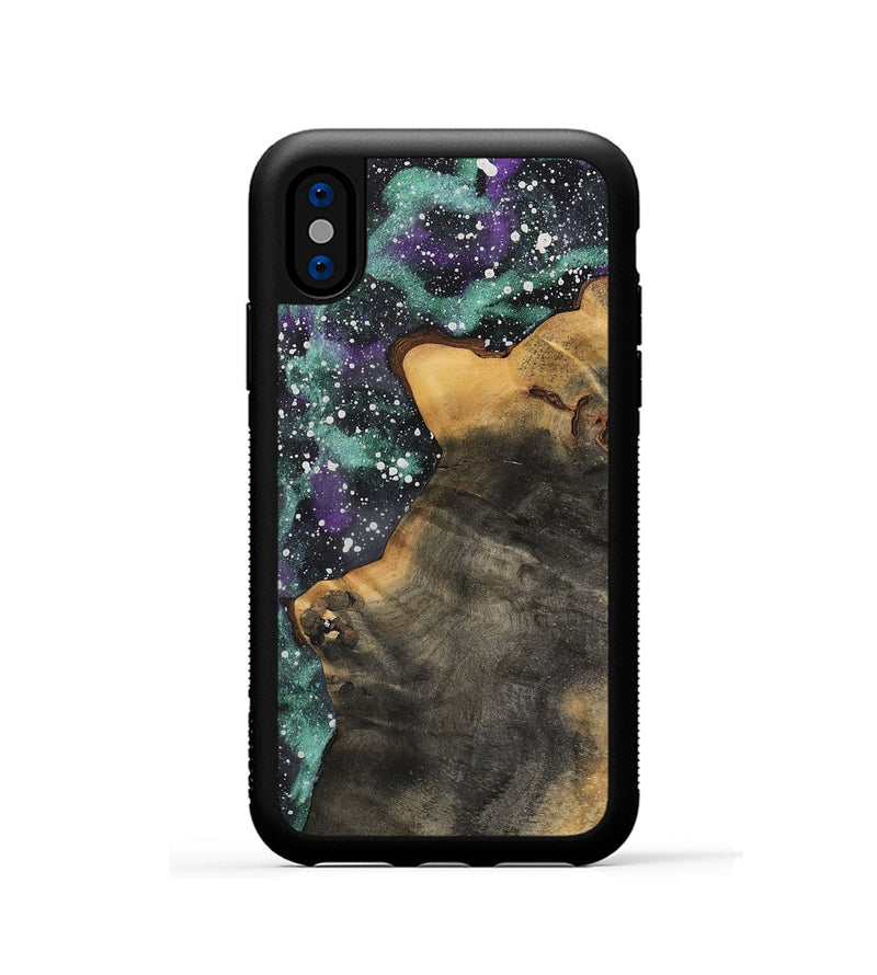 iPhone Xs Wood Phone Case - Jooran (Cosmos, 733642)