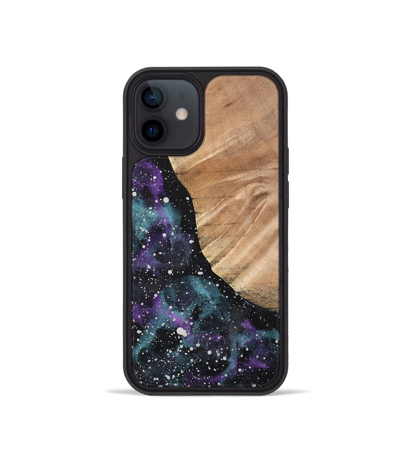 iPhone 12 mini Wood Phone Case - Nadine (Cosmos, 733645)