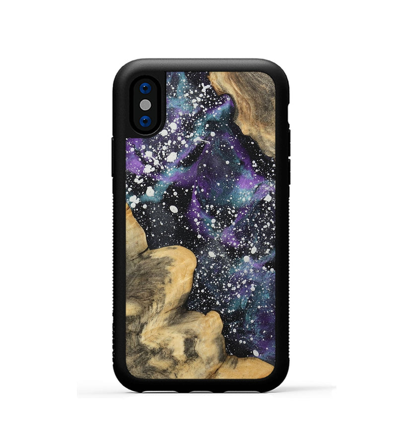 iPhone Xs Wood Phone Case - Kyleigh (Cosmos, 733648)