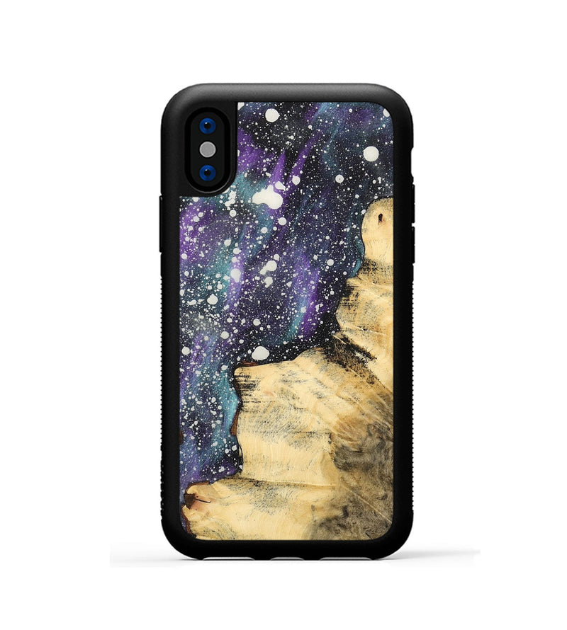 iPhone Xs Wood Phone Case - Celle (Cosmos, 733649)