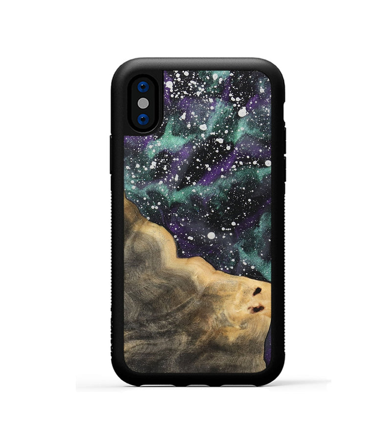 iPhone Xs Wood Phone Case - Asbury (Cosmos, 733650)