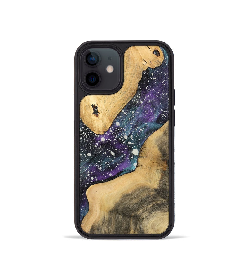 iPhone 12 mini Wood Phone Case - Yael (Cosmos, 733651)