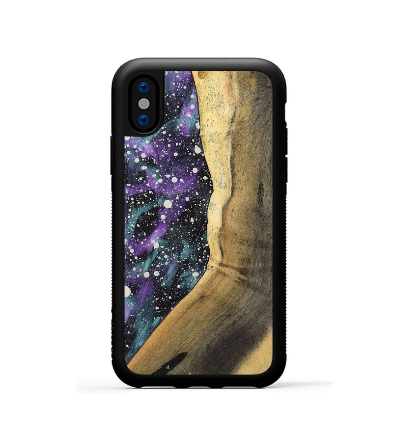 iPhone Xs Wood Phone Case - Ofella (Cosmos, 733661)