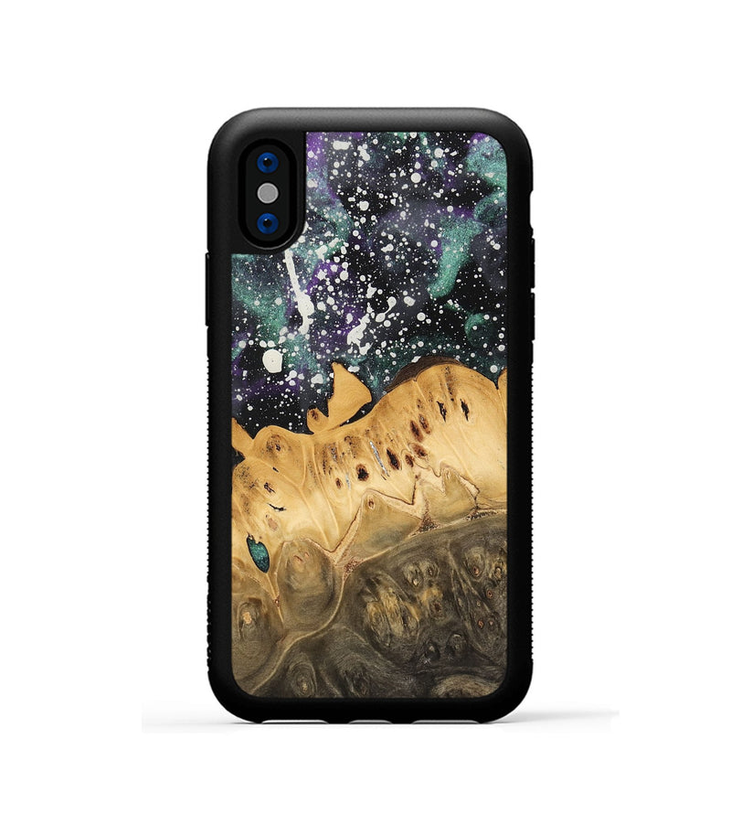 iPhone Xs Wood Phone Case - Alby (Cosmos, 733662)