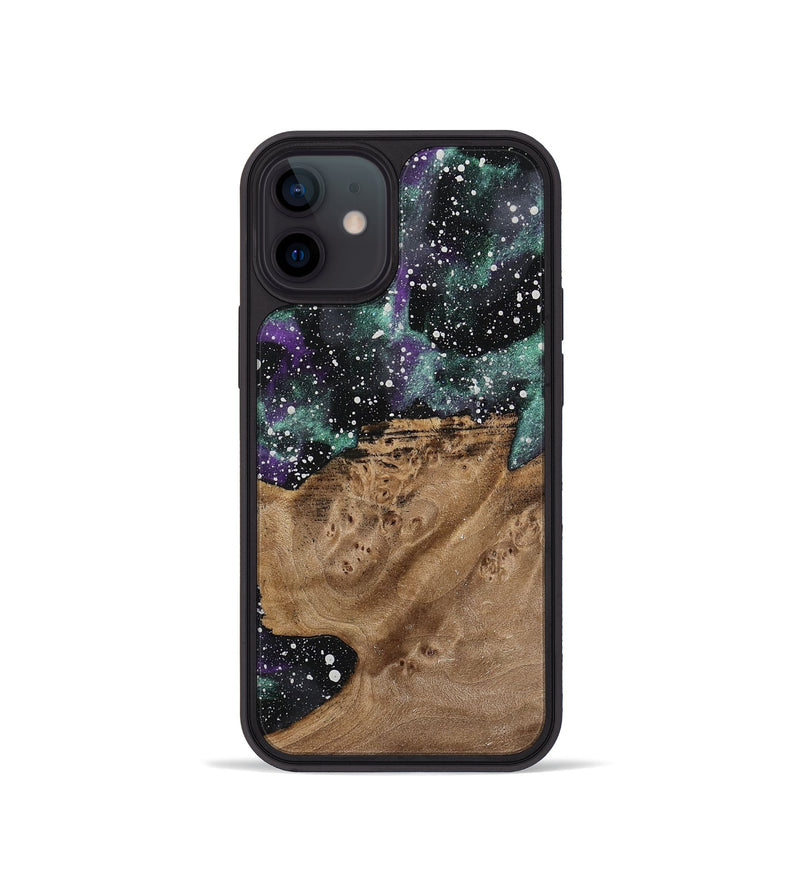 iPhone 12 mini Wood Phone Case - Timi (Cosmos, 733666)