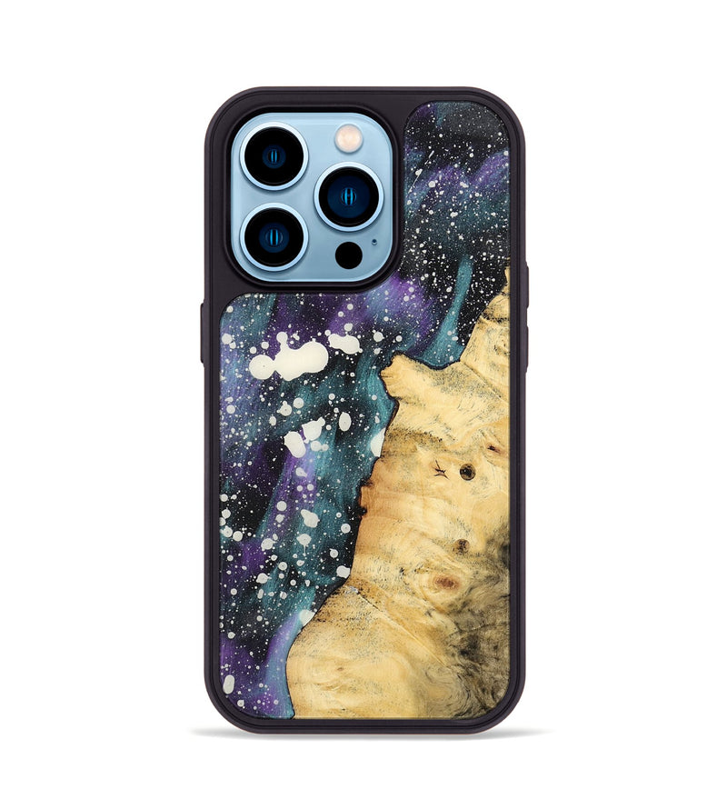 iPhone 14 Pro Wood Phone Case - Conner (Cosmos, 733670)