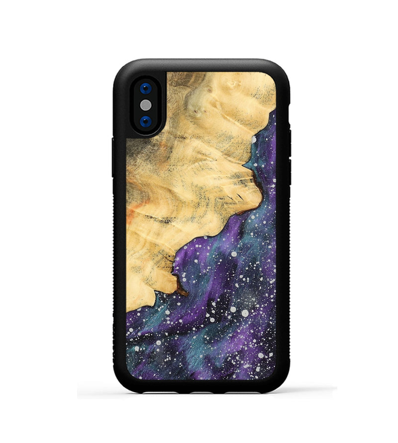 iPhone Xs Wood Phone Case - Spencer (Cosmos, 733671)