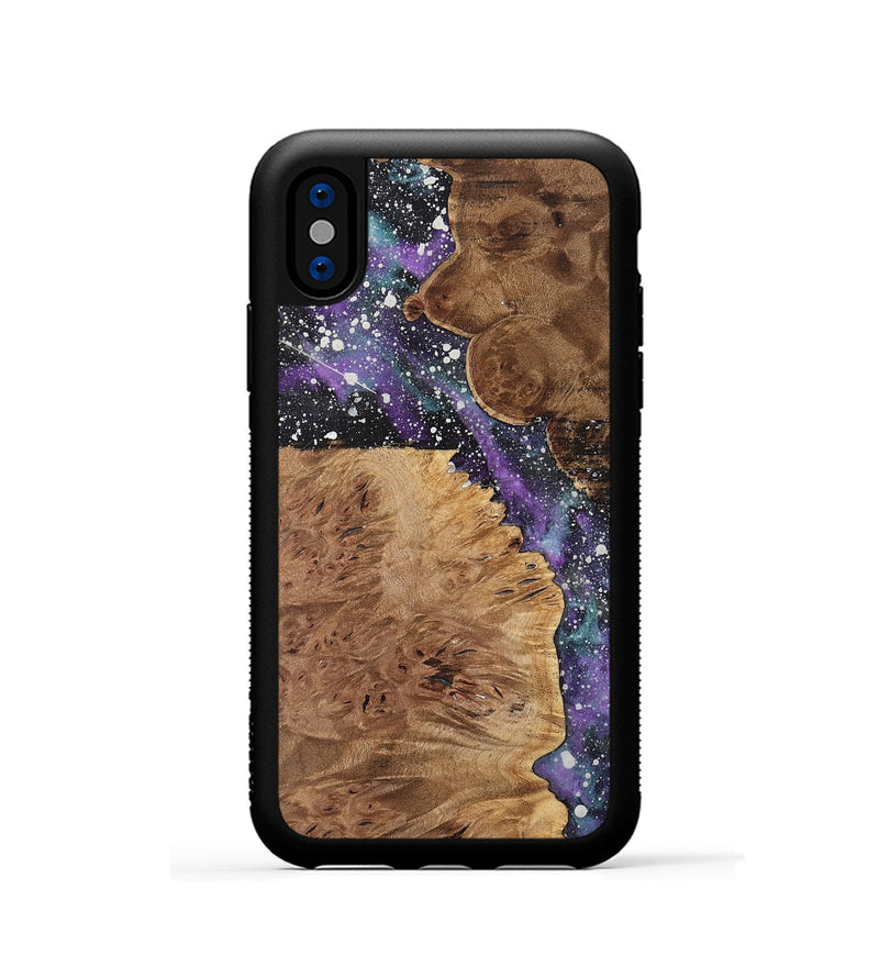 iPhone Xs Wood Phone Case - Camila (Cosmos, 733673)