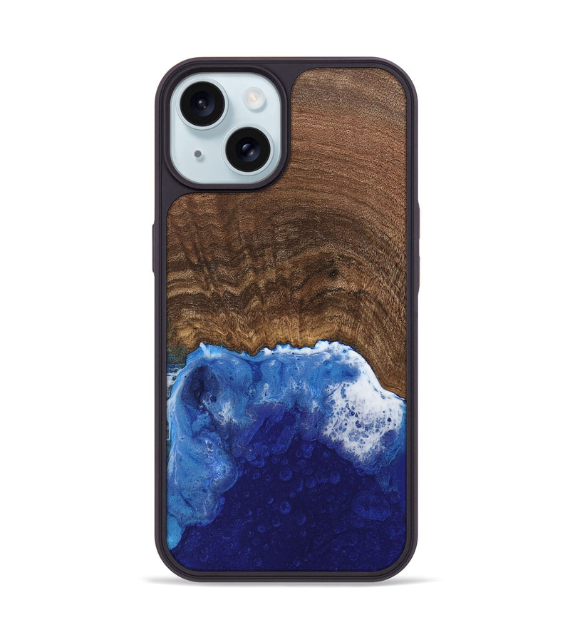 iPhone 15 Wood Phone Case - Okey (Coastal, 733687)