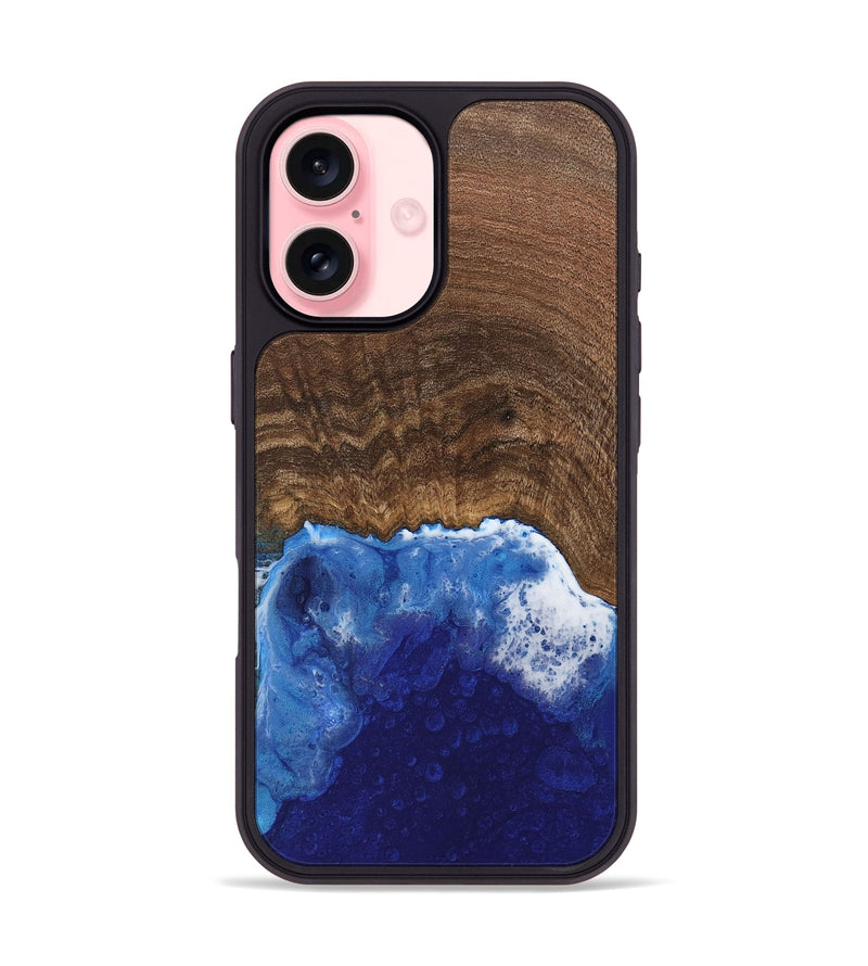 iPhone 16 Wood Phone Case - Okey (Coastal, 733687)