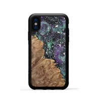 iPhone Xs Wood Phone Case - Eliseo (Cosmos, 733688)