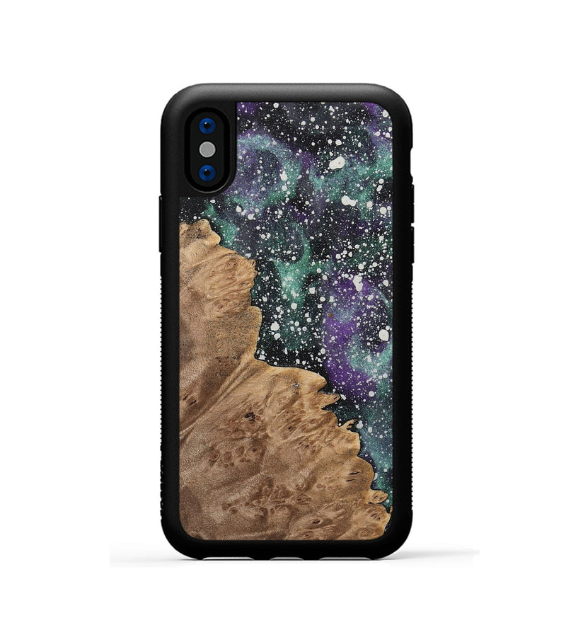 iPhone Xs Wood Phone Case - Eliseo (Cosmos, 733688)