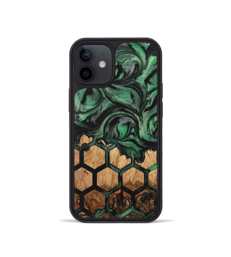 iPhone 12 mini Wood Phone Case - Alfons (Pattern, 733715)