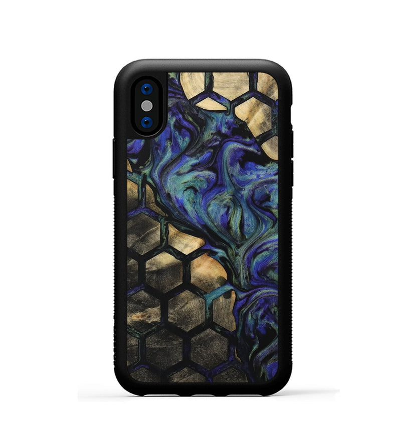 iPhone Xs Wood Phone Case - Avah (Pattern, 733716)