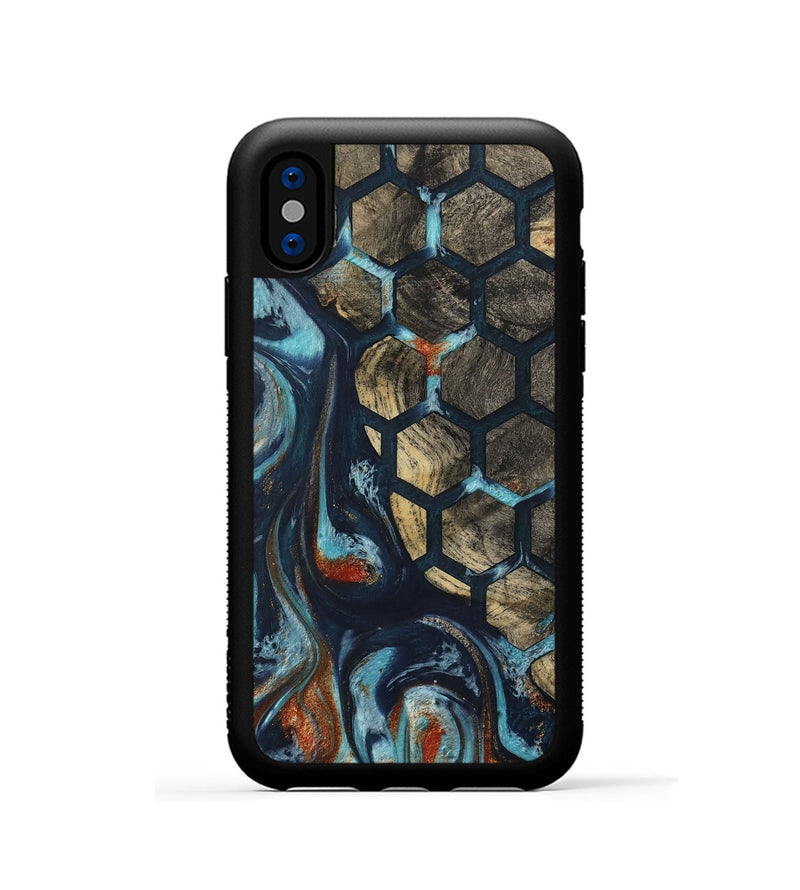 iPhone Xs Wood Phone Case - Muni (Pattern, 733720)