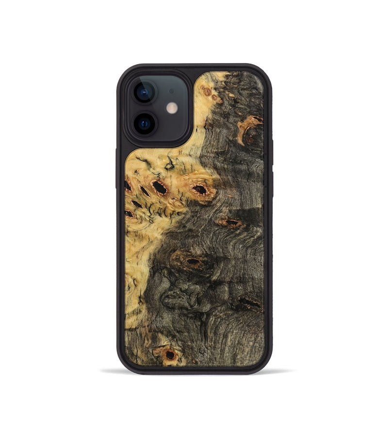 iPhone 12 mini Wood Phone Case - Elnora (Wood Burl, 733728)