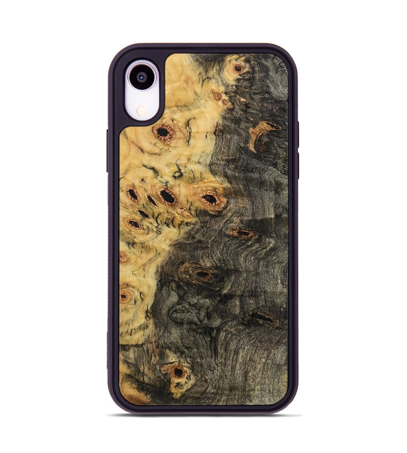 iPhone Xr Wood Phone Case - Elnora (Wood Burl, 733728)