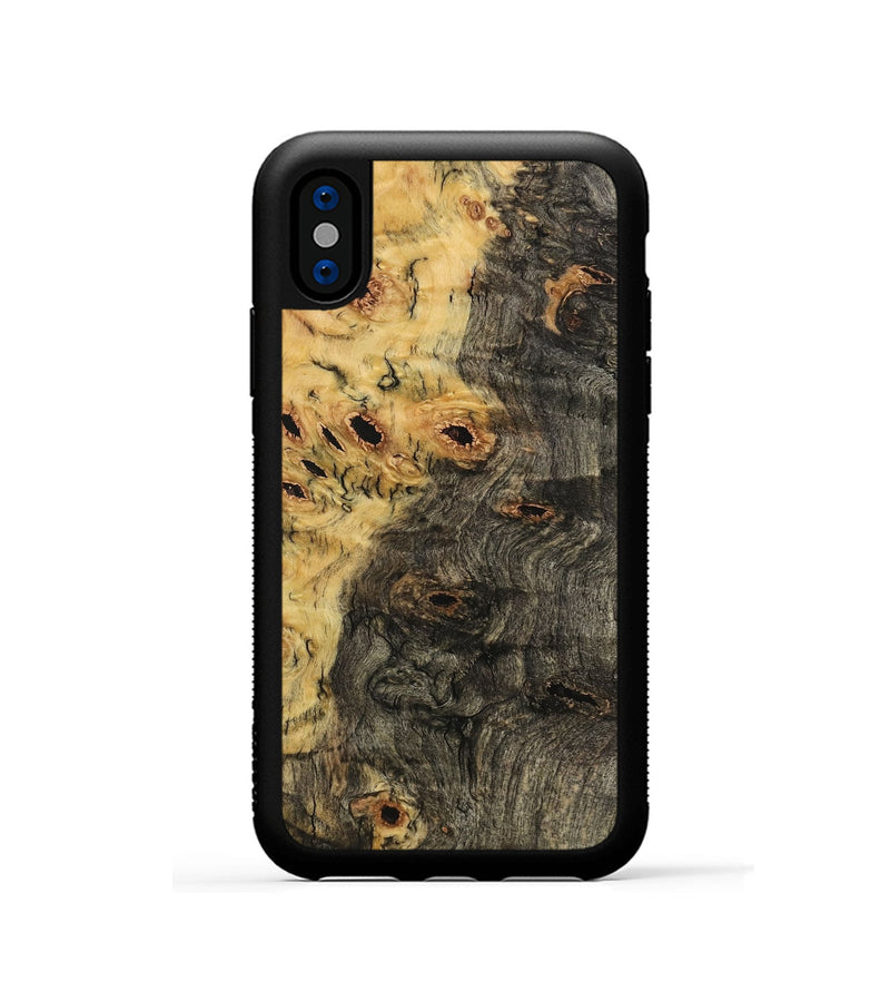 iPhone Xs Wood Phone Case - Elnora (Wood Burl, 733728)