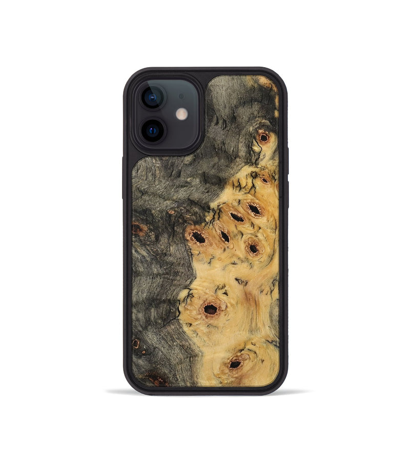 iPhone 12 mini Wood Phone Case - Azam (Wood Burl, 733729)