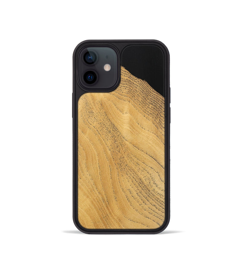 iPhone 12 mini Wood Phone Case - Theron (Wood Burl, 733730)