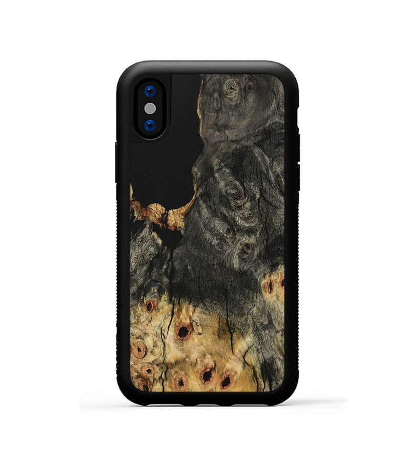 iPhone Xs Wood Phone Case - Utpala (Wood Burl, 733732)