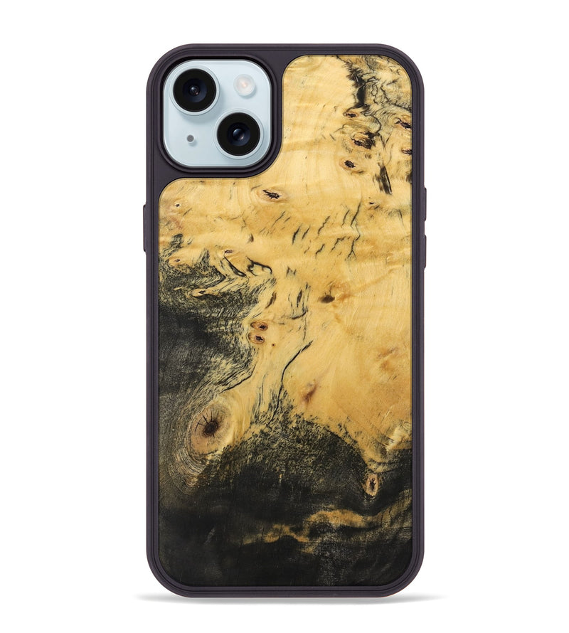 iPhone 15 Plus Wood Phone Case - Liliane (Wood Burl, 733734)