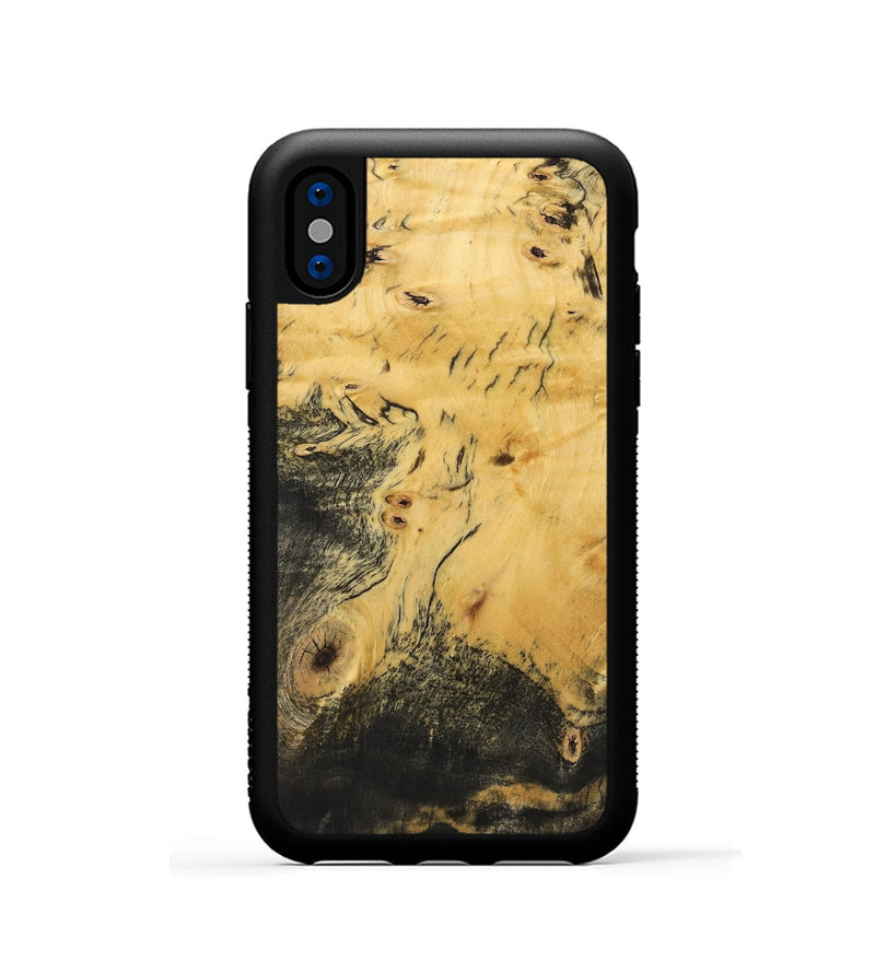 iPhone Xs Wood Phone Case - Liliane (Wood Burl, 733734)