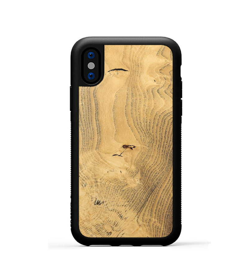 iPhone Xs Wood Phone Case - Dallin (Wood Burl, 733735)