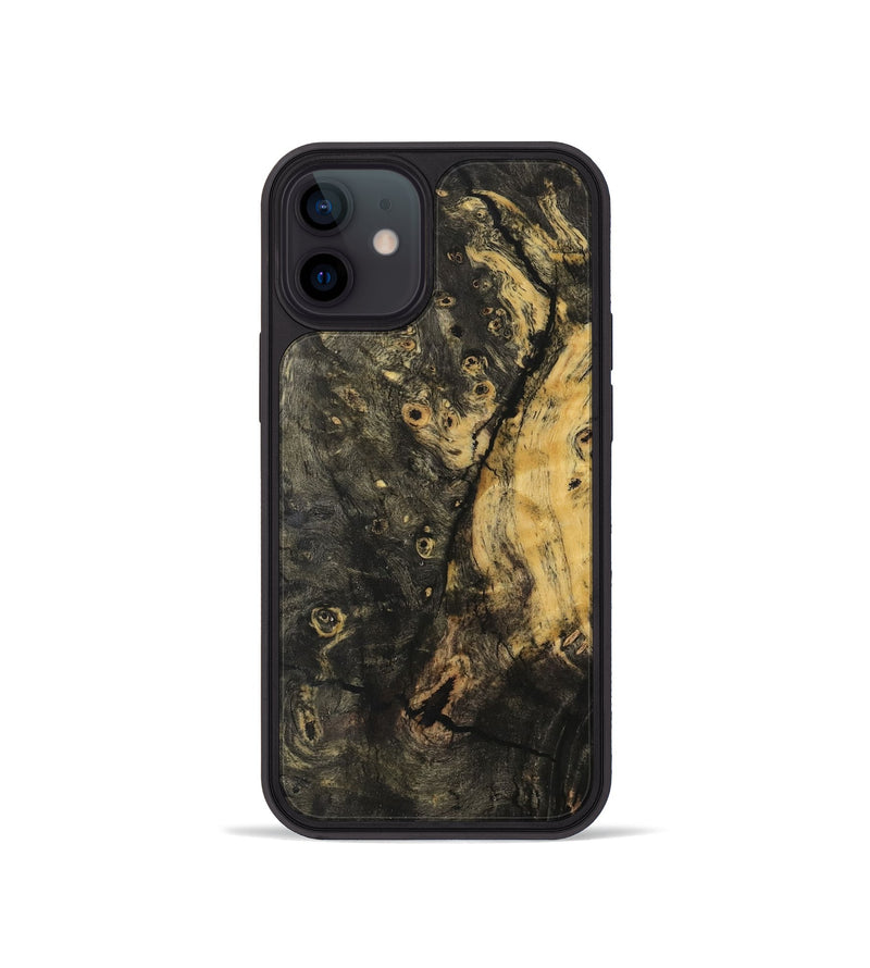 iPhone 12 mini Wood Phone Case - Omarion (Wood Burl, 733736)