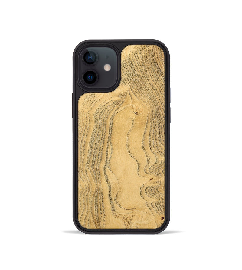 iPhone 12 mini Wood Phone Case - Aris (Wood Burl, 733737)