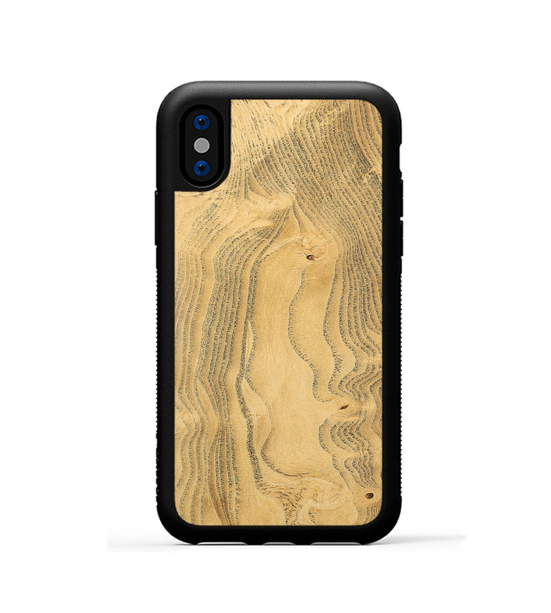 iPhone Xs Wood Phone Case - Aris (Wood Burl, 733737)