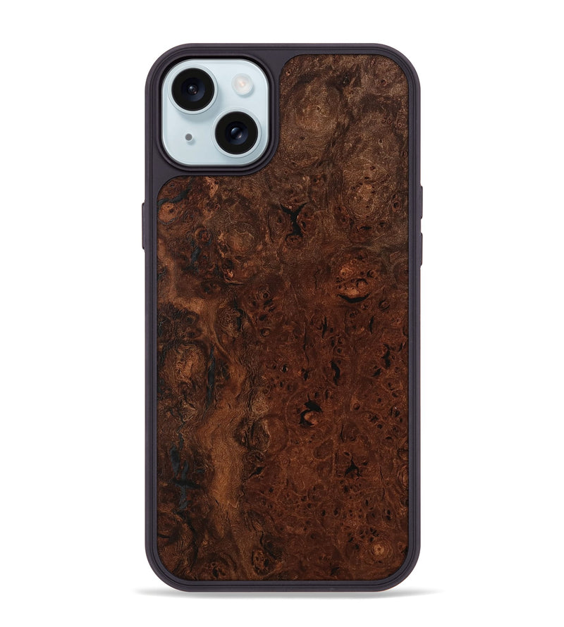 iPhone 15 Plus Wood Phone Case - Arthor (Wood Burl, 733738)