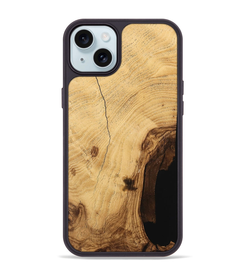 iPhone 15 Plus Wood Phone Case - Wilkie (Wood Burl, 733739)